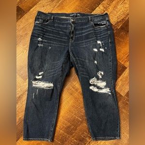 Old Navy Size 24 Mid-Rise Boyfriend Jeans